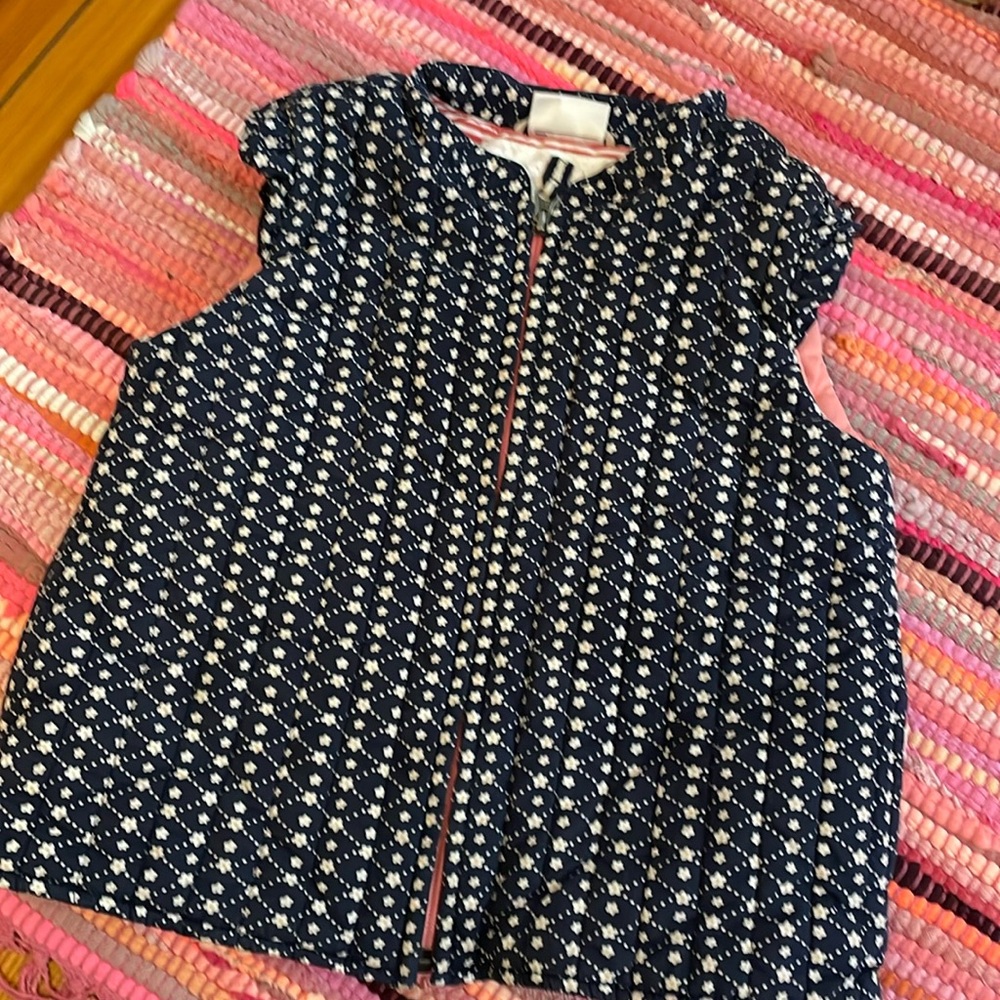 Adorable Hanna Andersen quilted vest size 130